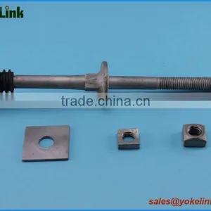 1" 1 3/8" Nylon or Lead Thread Head Forged Steel Pin thumbnail-3