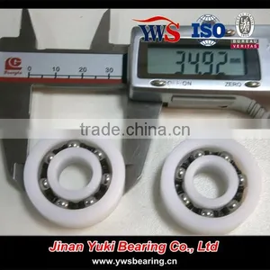 25.4*50.8*9.525mm R16 Open Type Plastic Ball Bearing thumbnail-1