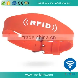 Ring Bracelet NFC NTAG213 Silicone Wristband for Lockers and Consume Goods thumbnail-4