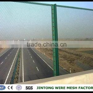 Powder Coated Expanded Mesh Anti-glare Network/bridage Wire Mesh Fence thumbnail-1