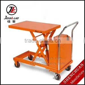 300-1000kg High Quality Hydraulic Double Scissor Electric Lift Table thumbnail-1