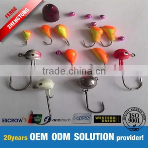Painted Colors Fishing Tungsten Ice Jigs Sale thumbnail-1