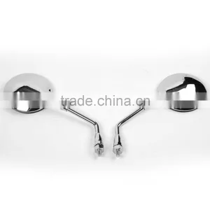 Chrome Side Rear View Mirrors For HONDA VT750 SHADOW 400 VT750C VLX VT600 New thumbnail-4