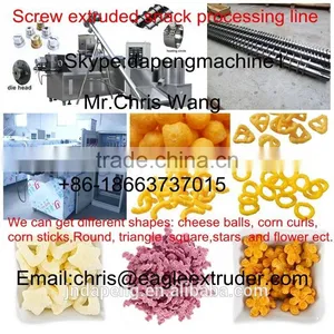 Hot Sell Corn Snack Food Production Line thumbnail-6
