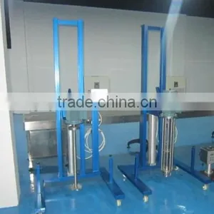 Moveable Pneumatic Lifting High Shear Disperser thumbnail-1