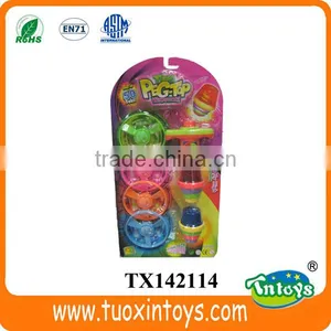 Plastic Flashing Spinning Top Toy With Light for Child thumbnail-2