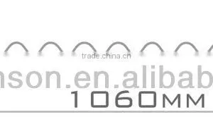Translucent Polycarbonate Corrugated ROMA Sheet Ideal for Plants(Pearly RED ROMA) thumbnail-6