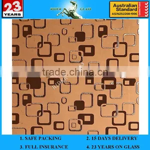 4-19mm AM-87 Decorative Acid Etched Frosted Art Architectural Glass thumbnail-1