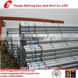 Tianjin Daqiuzhuang Ruitong Steel Supply BS1387 Hot Dipped Galvanized Pipe thumbnail-1