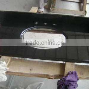 Black Prefab Granite Bathroom Countertop thumbnail-1