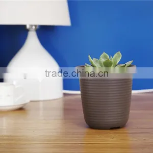 Plastic Round Resin Succulent Plant Pot/Cactus Plant Pot Flower Pot thumbnail-4
