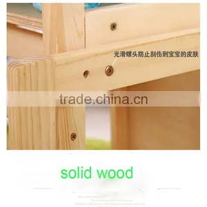 Wholesale Wooden Baby High Chairs Multi-function Baby Chair for Restaurant Portable Baby High Chair thumbnail-5