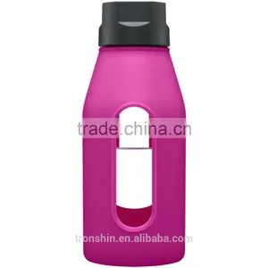 Custom Silicone Sleeve for Glass Water Bottle thumbnail-1