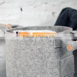 2017 Cheap Promotion Foldable Factory Price Wood Storage Bin Bag thumbnail-5