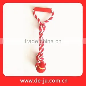 Small Handle Colorful Rope Mini Pet Toy thumbnail-1