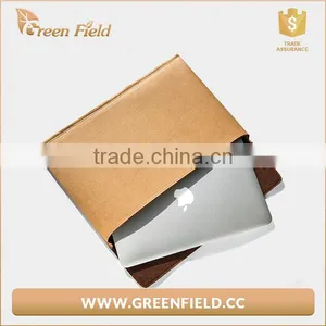 Washable Kraft Paper Mens Business Custom Computer Laptop Bag thumbnail-1