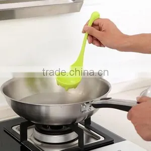 Wholesale Stock Colorful Plastic Stand Soup Spoon thumbnail-2