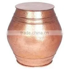 Metal Furniture Hammered Copper Table thumbnail-4