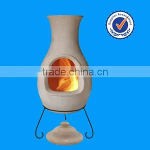 Chimeneas Terracotta Outdoor Cooking Bbq Oven Clay Chimney thumbnail-1