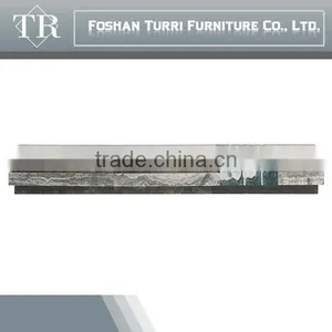 KD236D Italy Style Royal Luxury Glass Unique tv Stands thumbnail-1