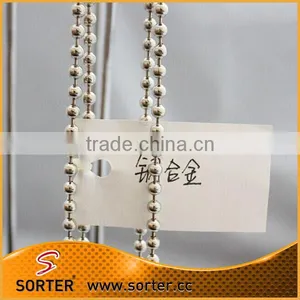 Round Silver Metallic Chain for Necklace From Factory thumbnail-1
