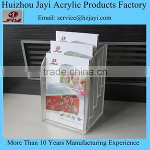 Factory Wholesale Acrylic Display Stand for Magazine and Newspaper thumbnail-5