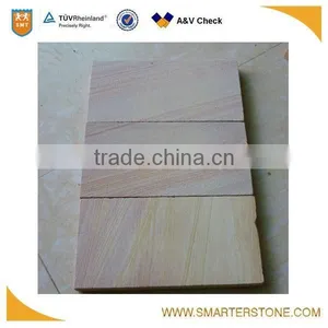 Rainbow Color Sandstone Coping Stones Bullnose Style thumbnail-1