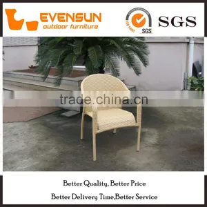 China Traditional 4 Rip Pe Rattan Dining Arm Chair thumbnail-2
