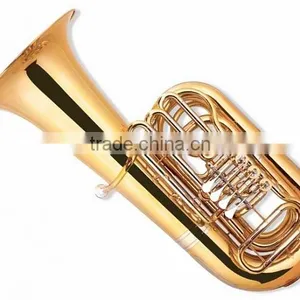 4 Valve Bb Tuba Brass Instrument for Sale thumbnail-1