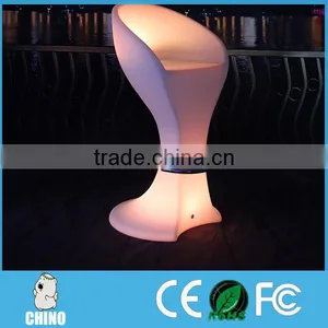 Hot Sale ! Modern Party PE Plastic Led Light Chair thumbnail-3