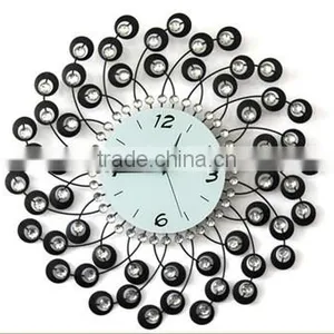 Crystal Metal Digital Clock Wall Clock(GZH34) thumbnail-1