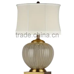 BISINI Luxury Decorative Gilding Ceramic Ball Shape Table Lamp thumbnail-2