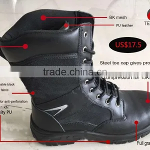 PU Leather Buffalo Leather Waterproof High Quality Safety Shoes thumbnail-3