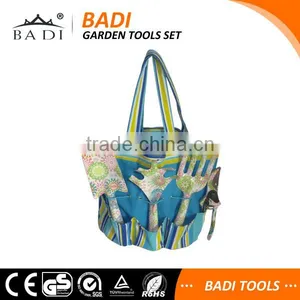 4 Pcs Set Whole Floral Printing Garden Tool Sets With Garden Shovel/pruner/fork/cultivator thumbnail-1