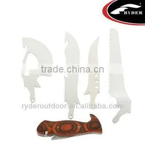 USA Best Selling Wood Hunting Knife With 2 Blade Saw Axe in Outdoor thumbnail-1