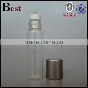 5ml Roll on Bottle Clear Silk Screen Printing Tube Glass Roll on Bottle for Perfume Essential Oil Best Sellers thumbnail-5