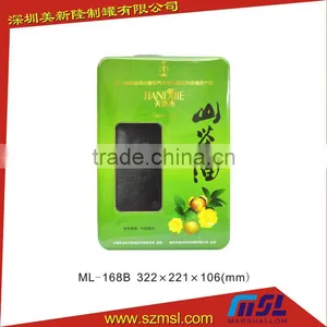 Olive Oil Gift Set Packing Tin With PVC Display Window/Handle thumbnail-1