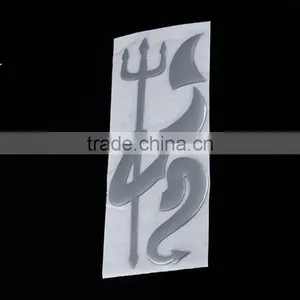 New 3D Devil Style Demon Car Body Sticker Car Window Sticker Emblem Logo Paper Car Body Side Sticker Design thumbnail-1