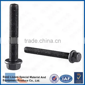 SUPPLY HOT QUANLITY DIN6921 TITANIUM HEXAGON FLANGE BOLTS thumbnail-1
