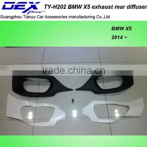 Factory Price High Quality Auto Parts PP B~MW X5 Exhaust Rear Diffuser thumbnail-3