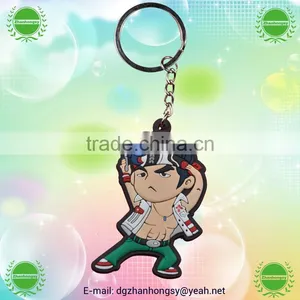Wholesale Cute Plastic Key Chain for Mobile Phone Pendant thumbnail-3