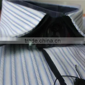 Factory Wholesale Cheap Man Shirt,high Collar Stipes Dress Shirts thumbnail-1