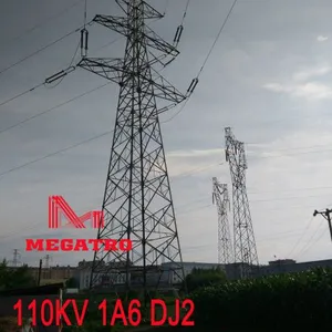MEGATRO 110KV 1A6 DJ2 Tension Transmission Tower thumbnail-2