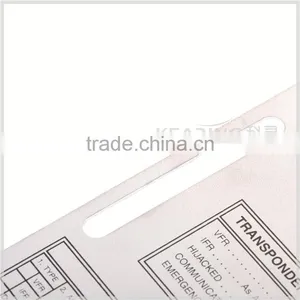 Kearing Silk Printing Aviation Supplies Kearing Metal A4 Pilot Kneeboard Clipboard for Flight Training VFR thumbnail-6
