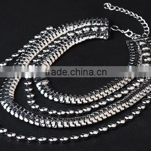 Vintage Multilayer Chain Necklace Jewelry,ethnic Desgin for Unisex Costume Accessories thumbnail-5