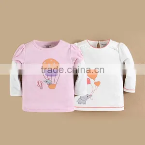 Mom and Bab 2015 Baby Clothes 100 Cotton Baby Girl T-shirt thumbnail-1