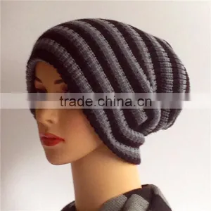 Plain Export Double Layer Pure Color Cheap Winter Warm Hats Factory thumbnail-2