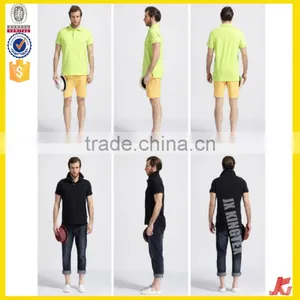 2017 Fashion Cotton Polo Shirt With High Quality , Pique Mesh Polo Shirt thumbnail-4