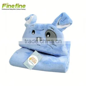 Large Kids Hooded Bath Towel Beach Towel thumbnail-4