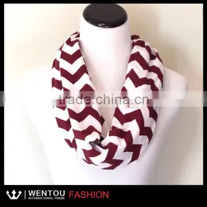 New Arrival Multicolor Chevron Infinity Scarf thumbnail-5